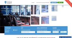 Desktop Screenshot of clickncoiff.com