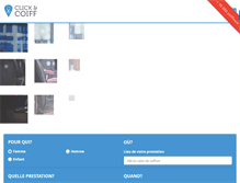 Tablet Screenshot of clickncoiff.com